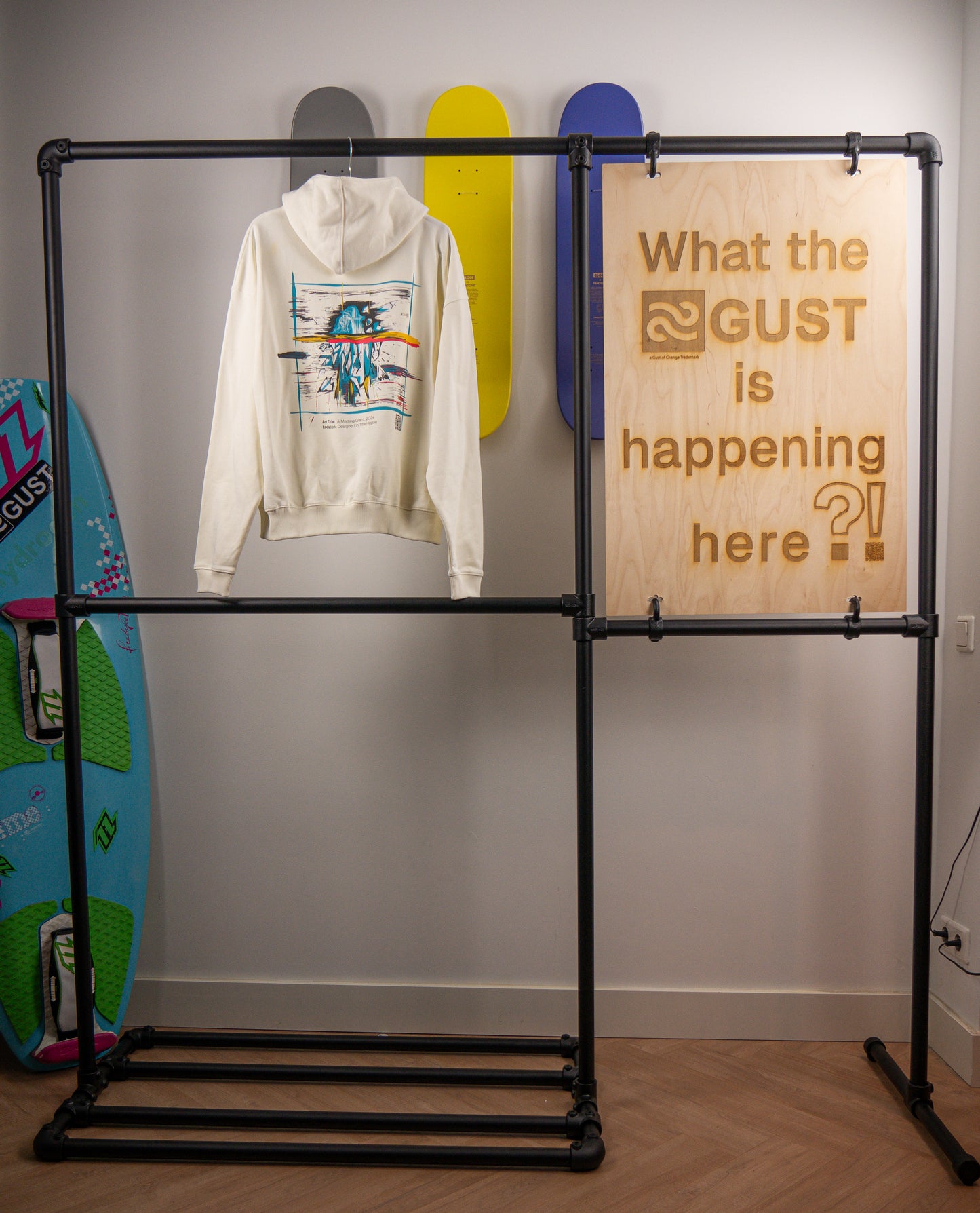 A Melting Giant Oversized Hoodie