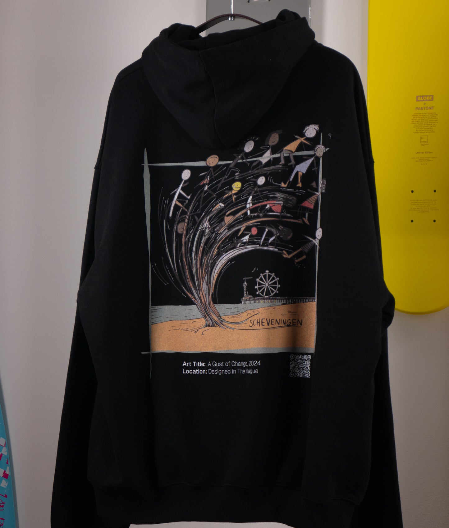 A Gust of Change Oversized Hoodie